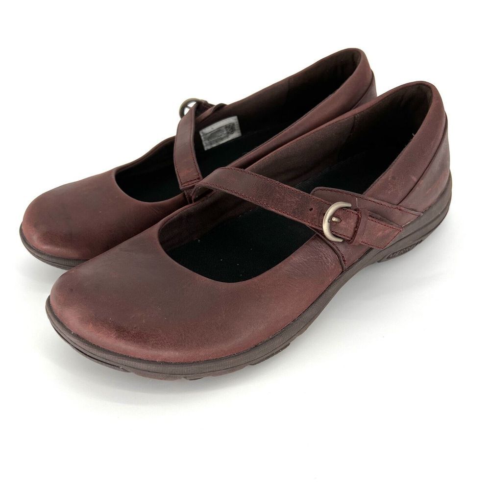 Merrell Burgundy Flats